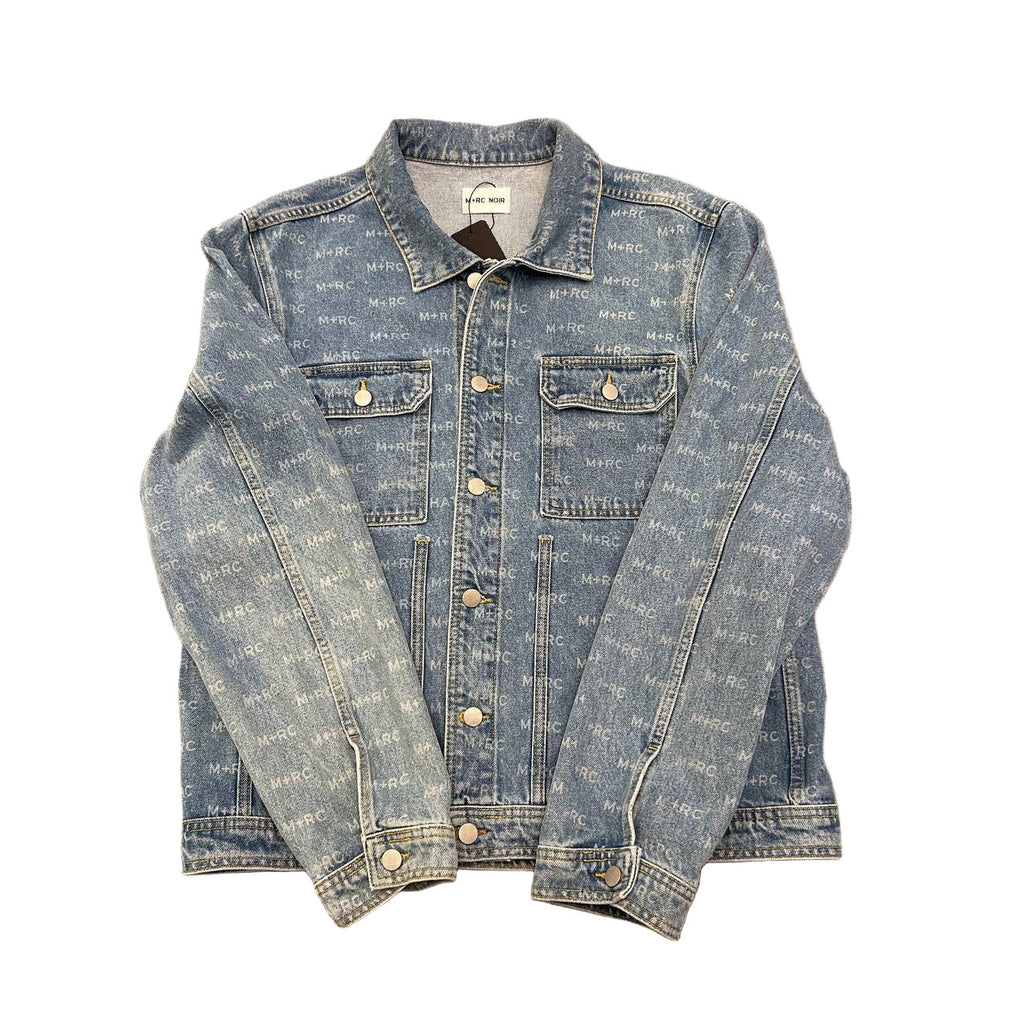 M+RC Noir Denim Logo Print Jacket 9/10