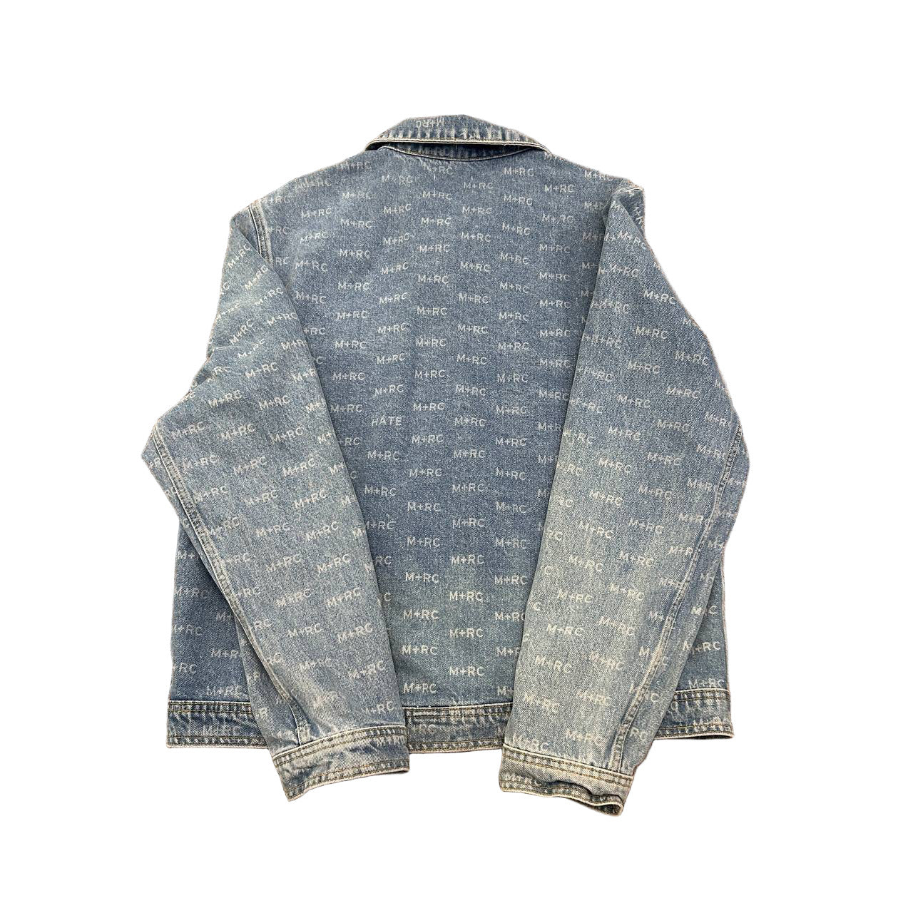 M+RC Noir Denim Logo Print Jacket 9/10