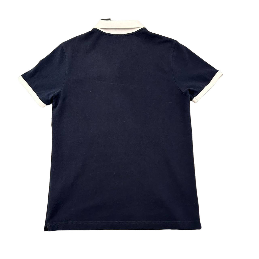 Moncler Blue Navy Polo 9/10