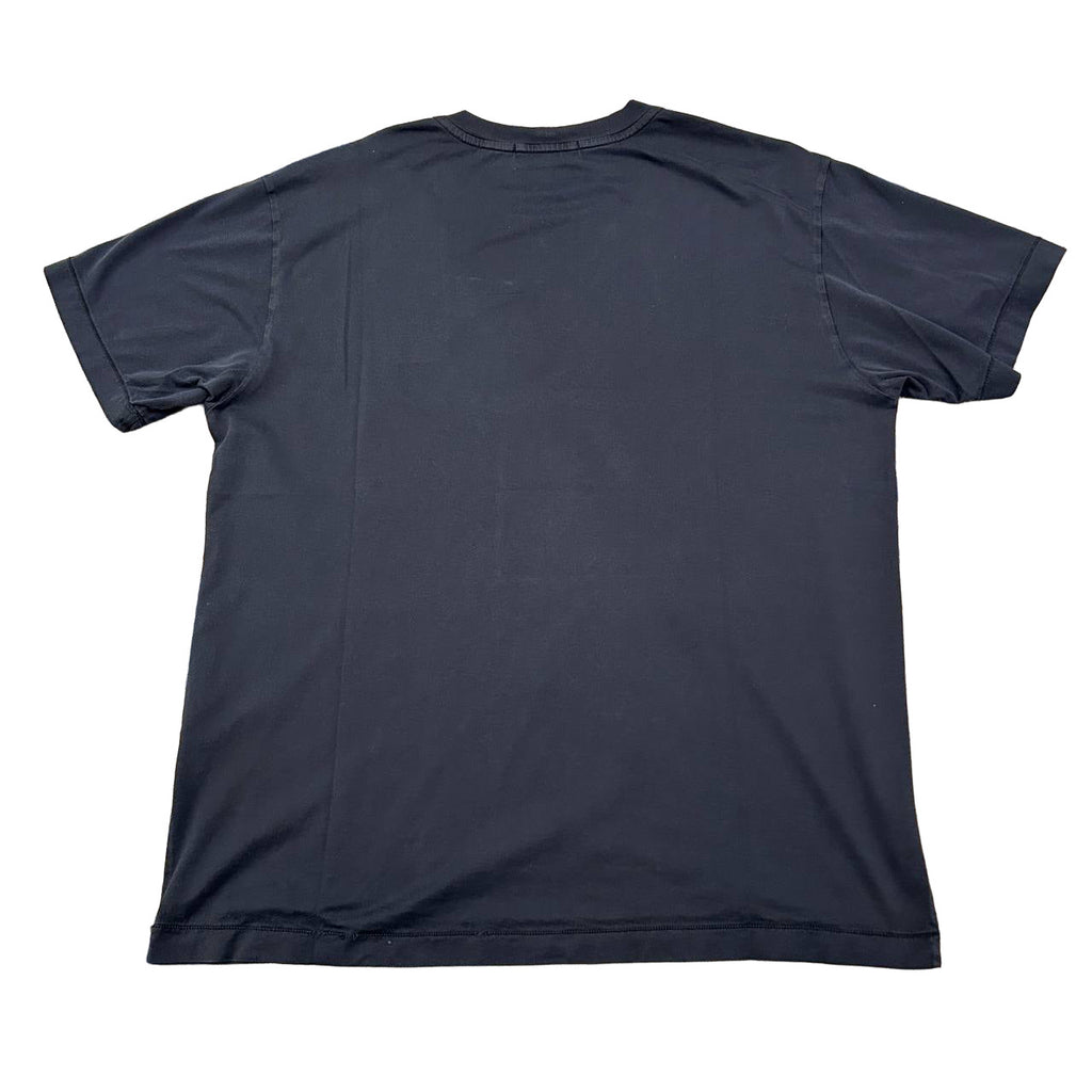Stone Island Logo Blue Tee 9/10