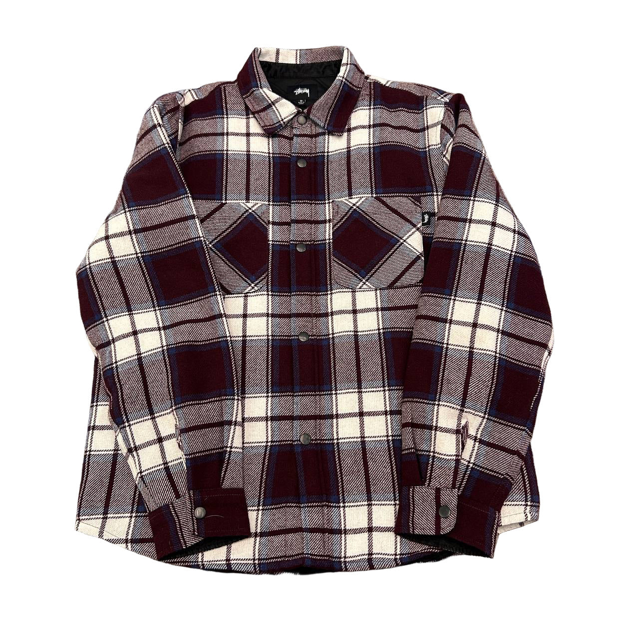 Stüssy Plaid Quilted Shirt 9.5/10