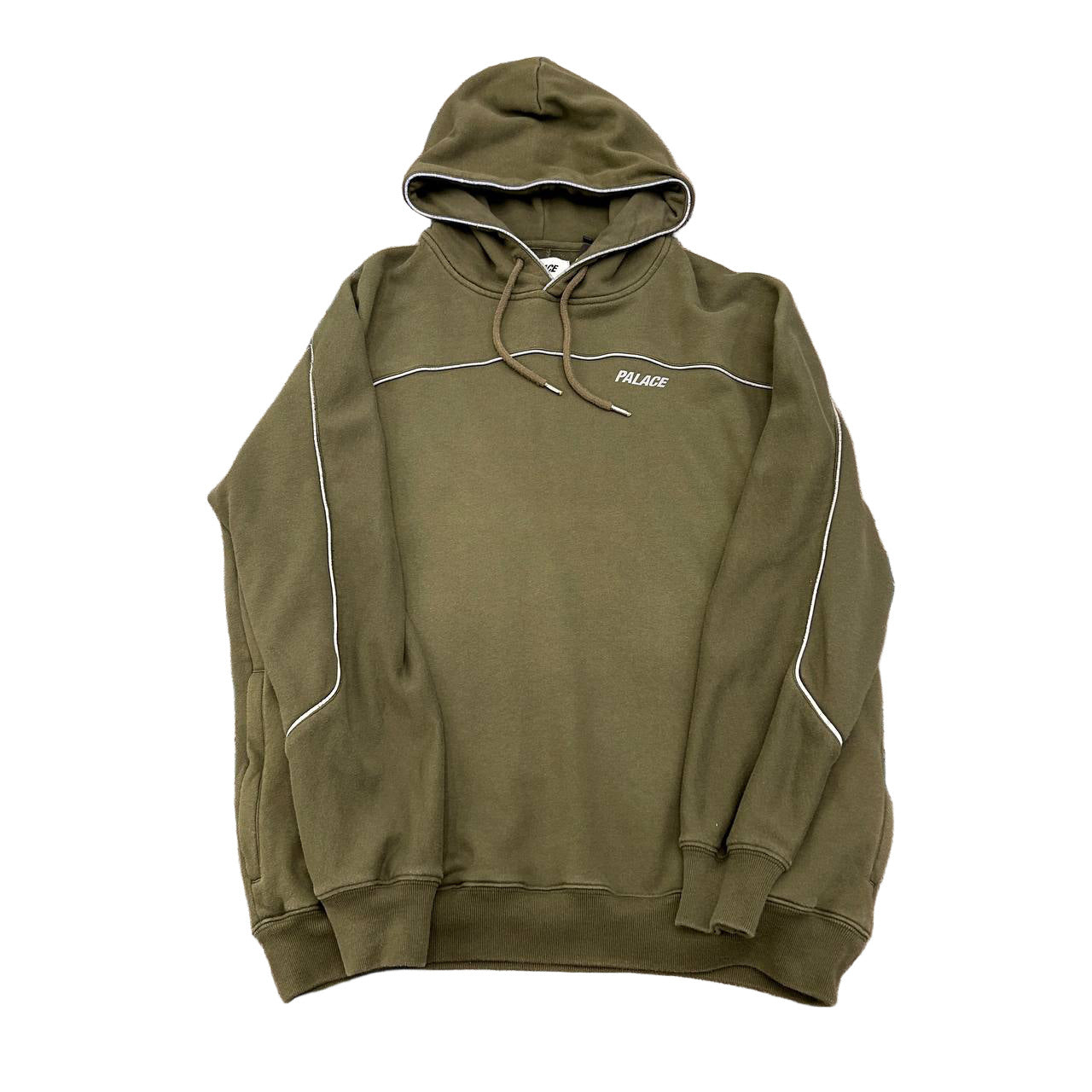 Palace Reflecto Olive Hoodie 8.5/10