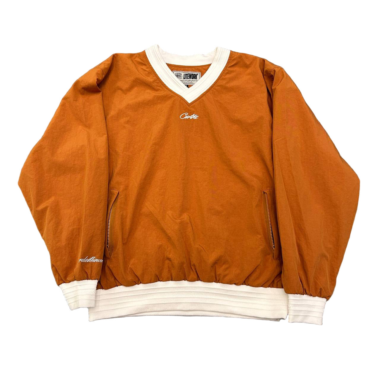 Corteiz Nylon Orange Pullover 10/10