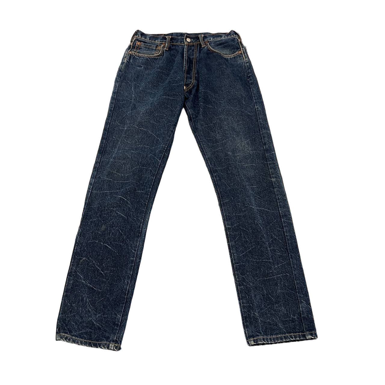 Evisu Washed Blue Denim 9/10