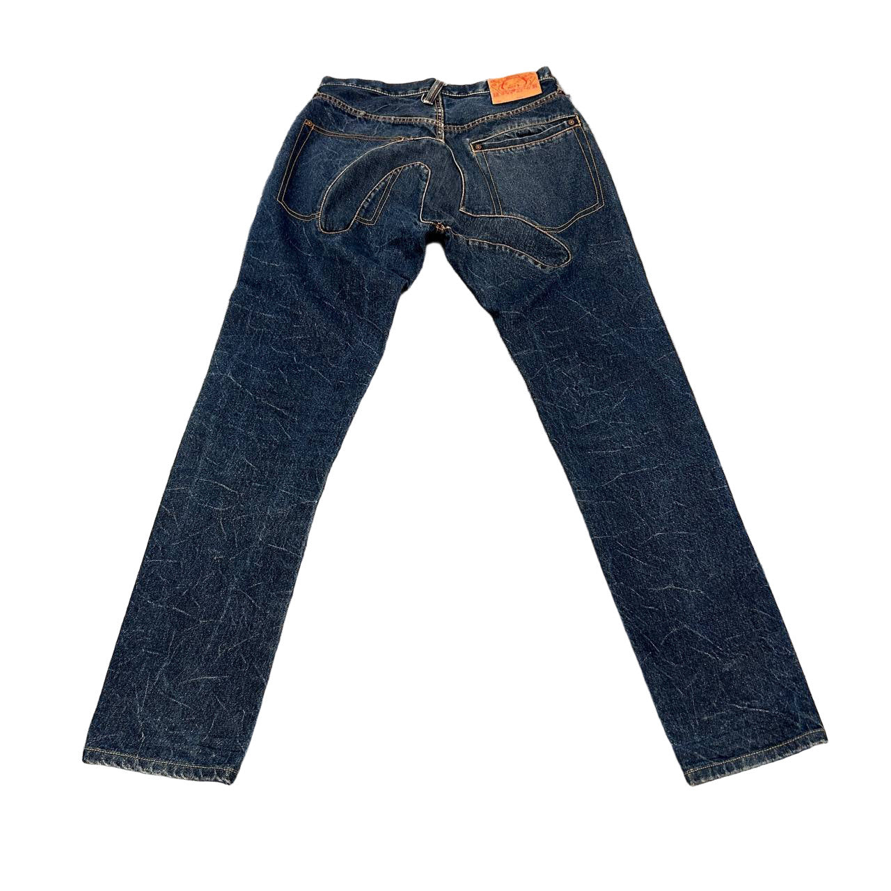 Evisu Washed Blue Denim 9/10
