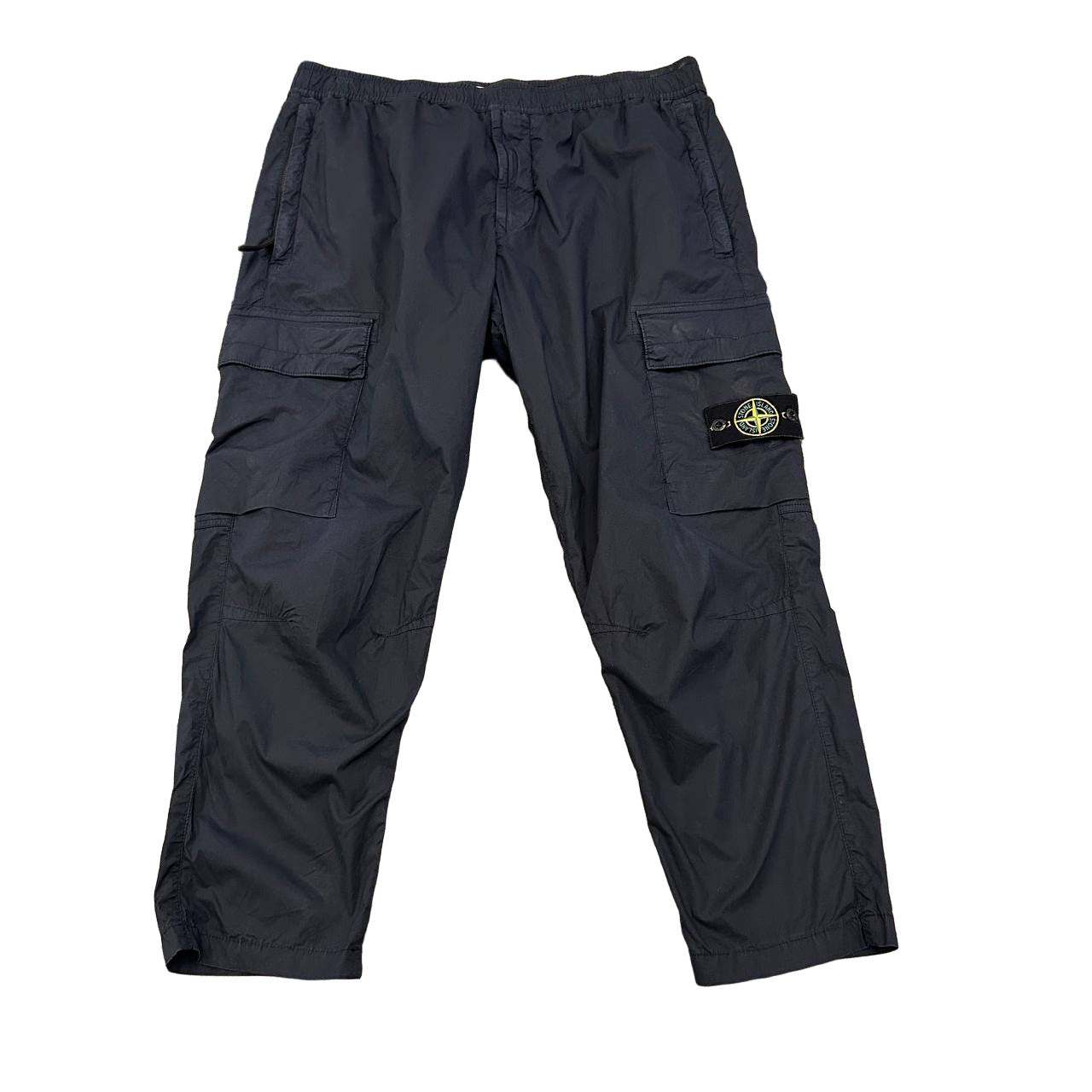 Stone Island Navy Parachute Pants Cargo 9/10