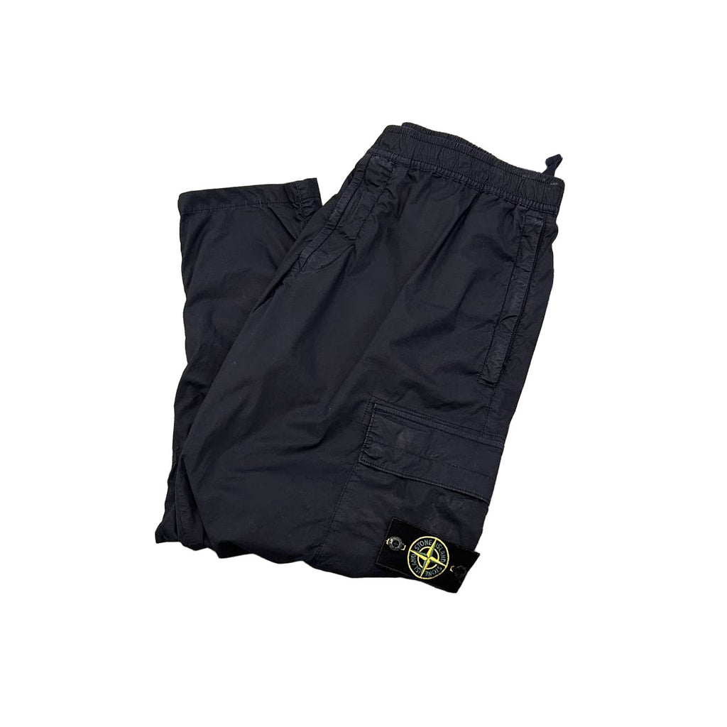 Stone Island Navy Parachute Pants Cargo 9/10