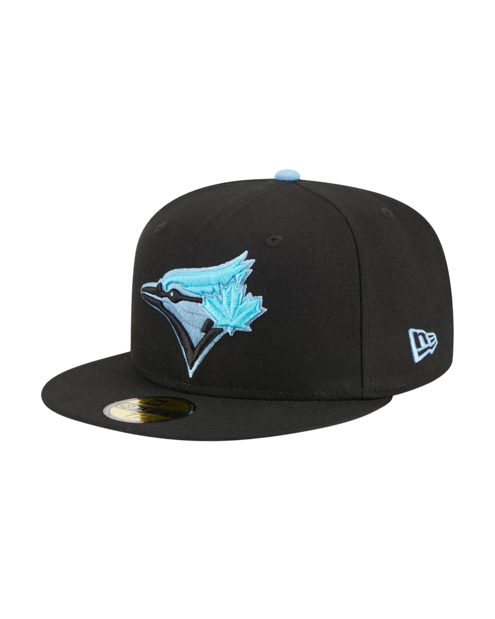 New Era 59FIFTY Blue Jays Black Pastel Undervisor