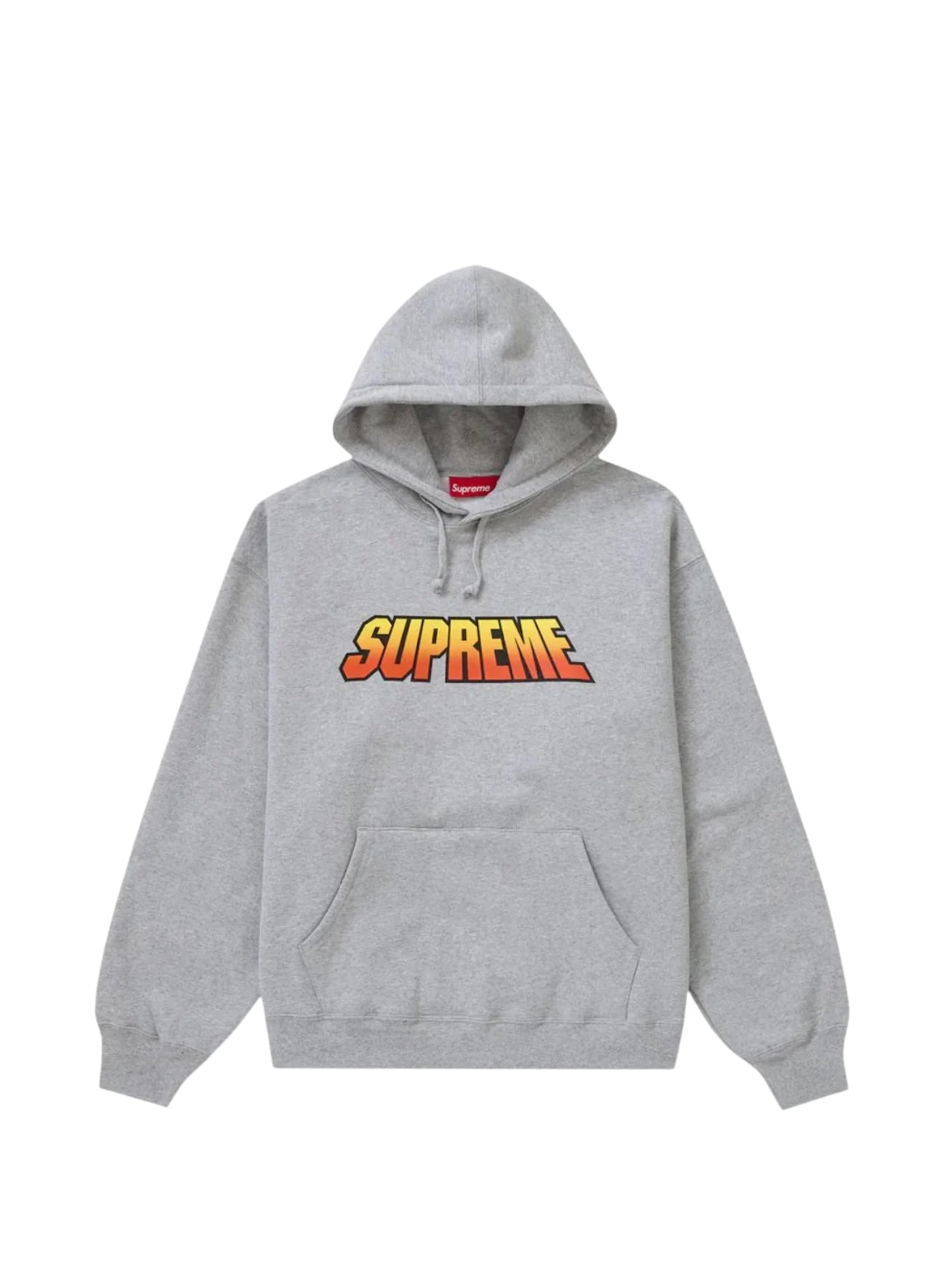 Supreme Gradient Hooded Sweatshirt Heather Grey