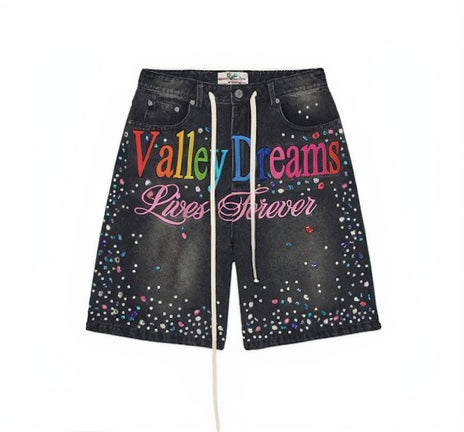 Vale Forever Ice Cream Jorts Black