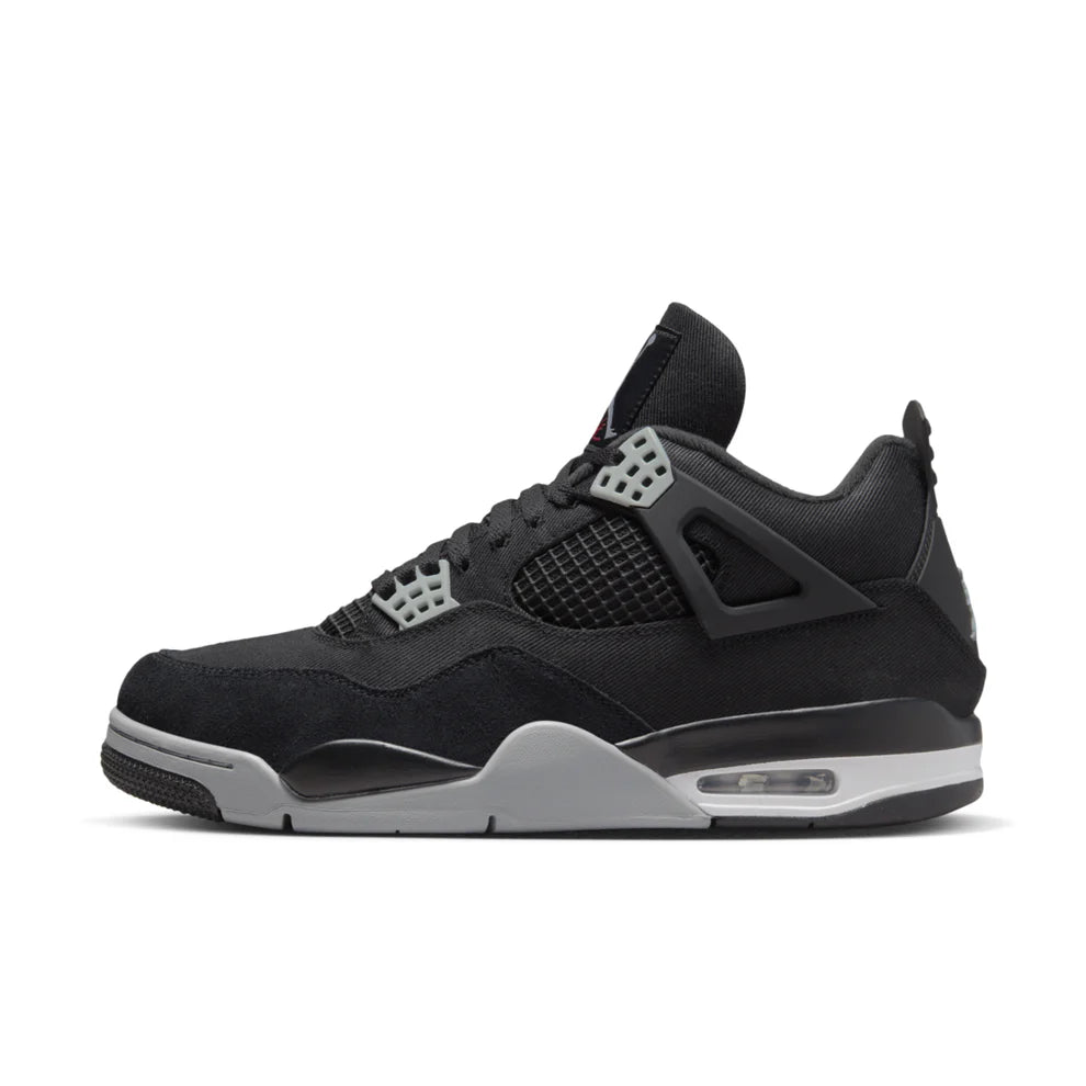 Air Jordan 4 Retro SE Black Canvas