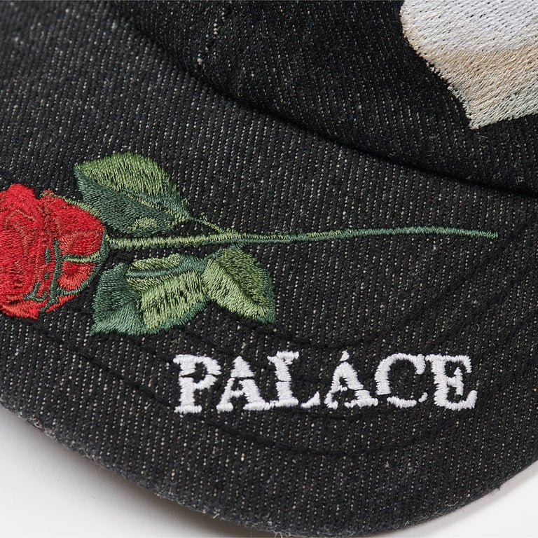 Palace Phantom Of The Opera 6-Panel Black Denim