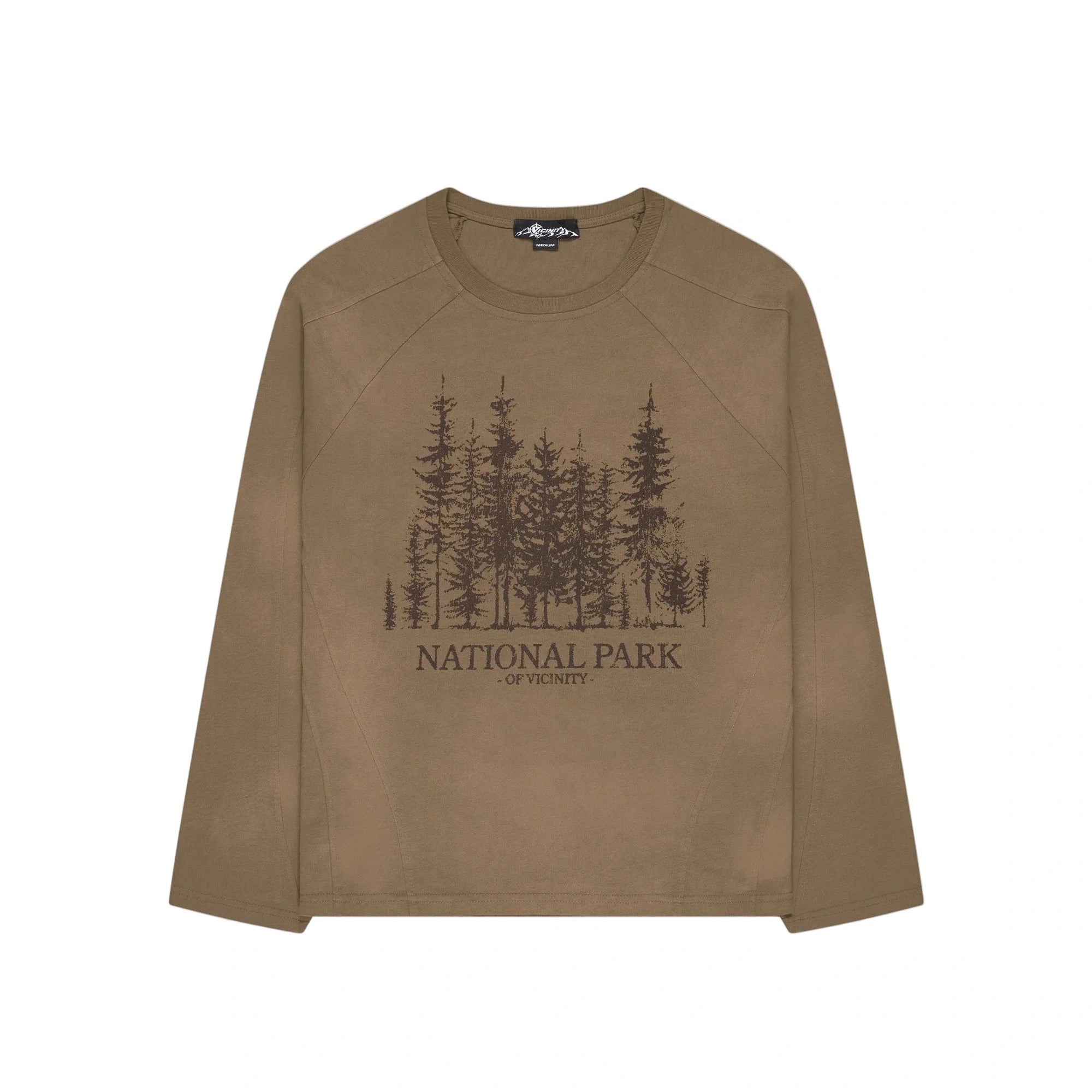 Vicinity PinetreesLong Sleeve Brown