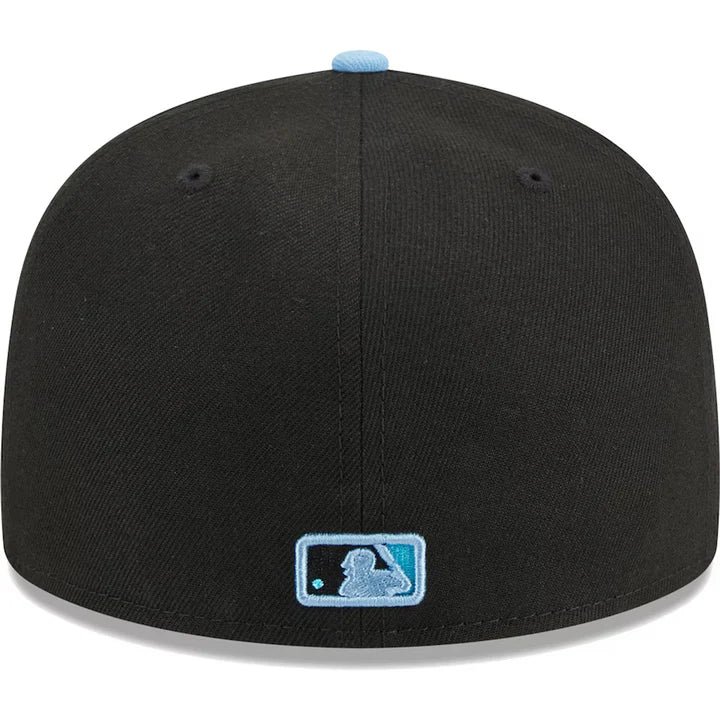 New Era 59FIFTY Blue Jays Black Pastel Undervisor