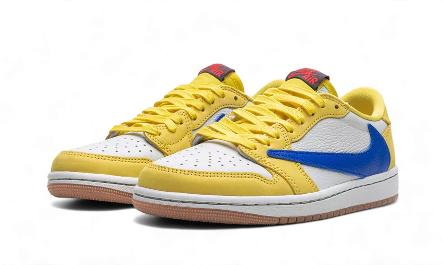 Air Jordan 1 Low Travis Scott Canary Yellow
