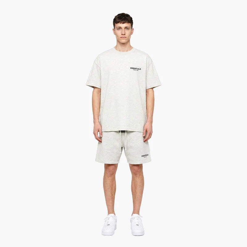 Fear of God Essentials Light Oatmeal - Summerset (T-Shirt & Short)