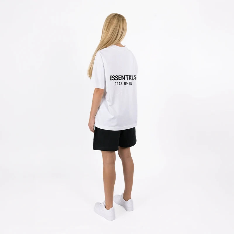 Fear Of God Essentials Classic Short Sleeve Tee Bright White