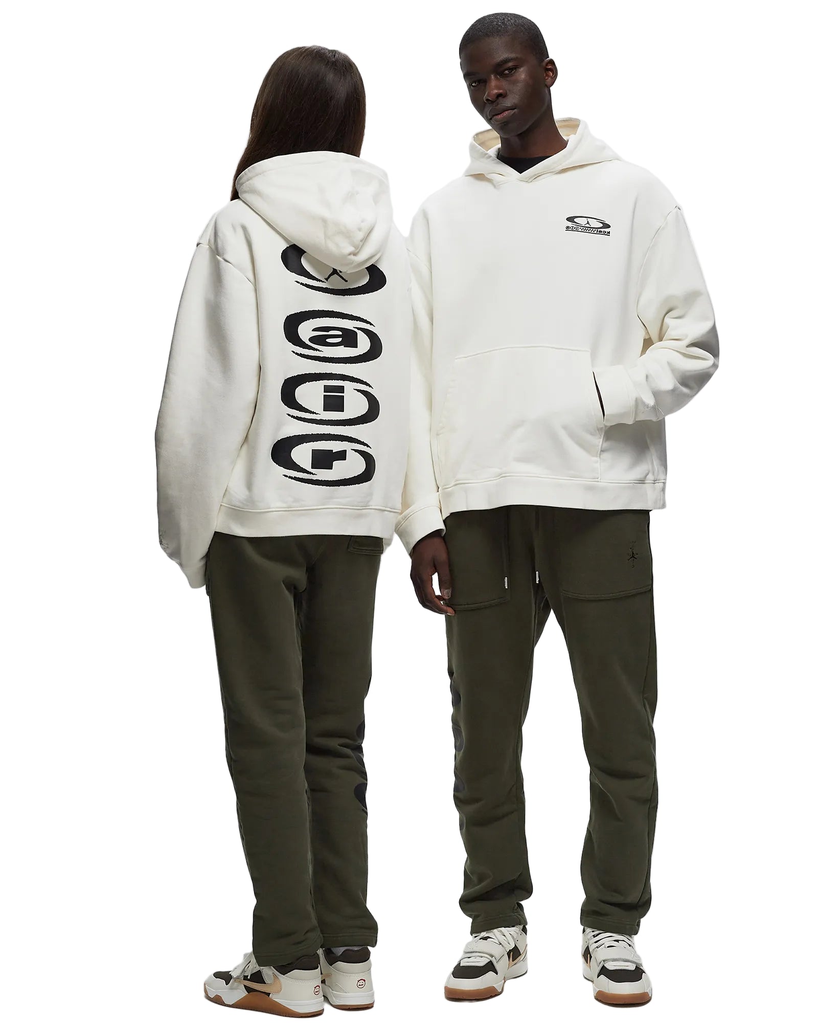 Jordan x Travis Scott Pullover Hoodie Sail/Sail