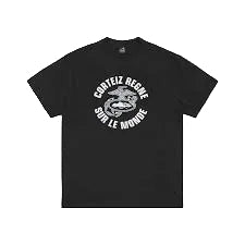 Corteiz Reigne Sur Le Monde Tee Black