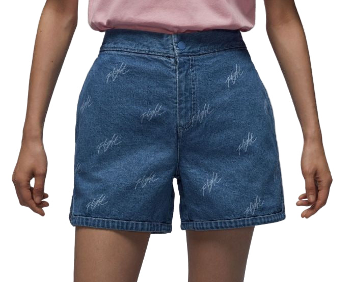 Shorts Stone Blue Jordan Wmns Denim Printed