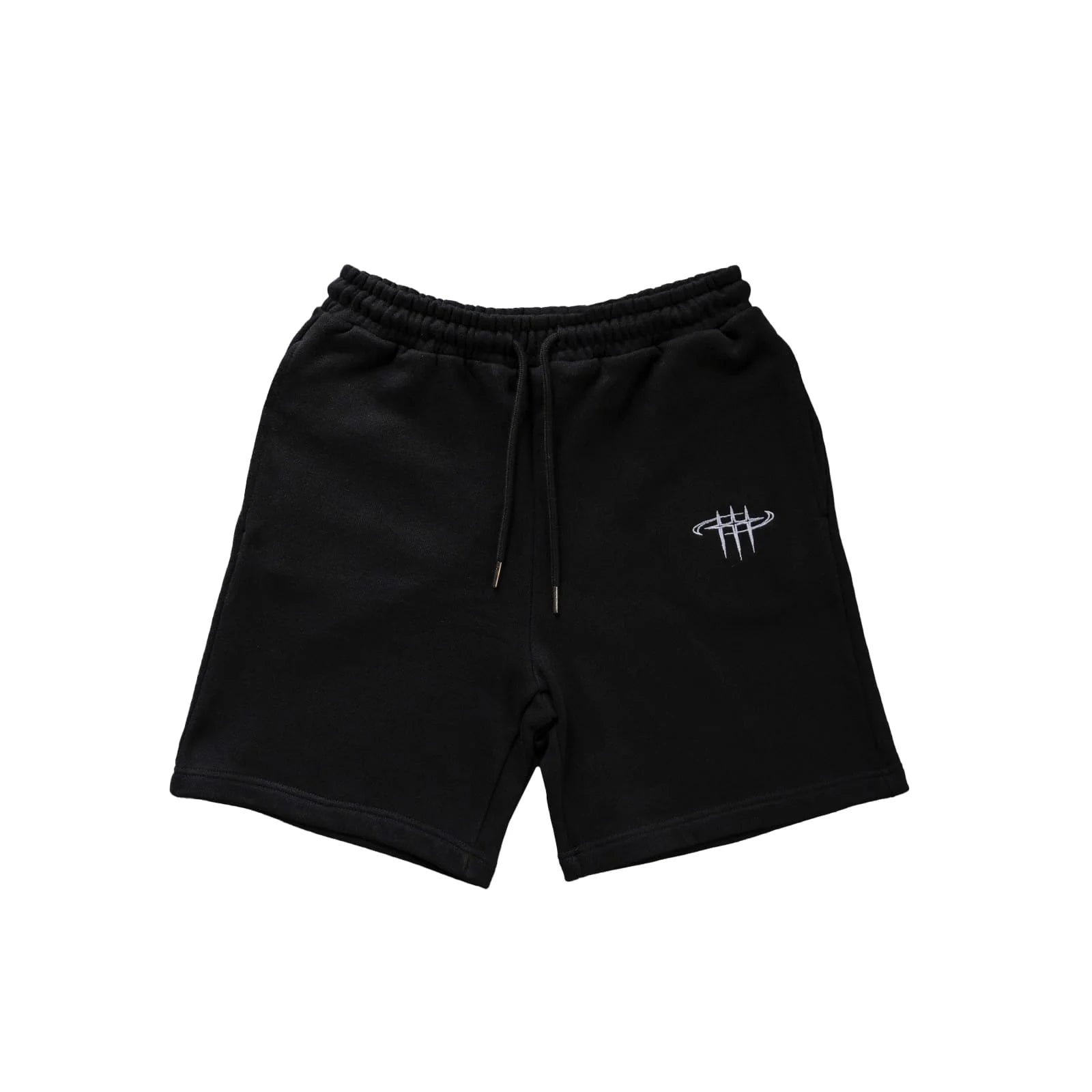 On My Way Badboy Cotton Black Shorts