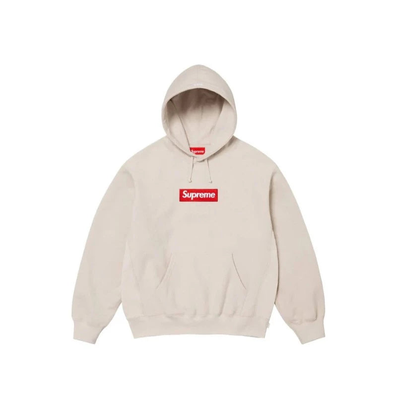Supreme FW24 Box Logo Hoodie Stone