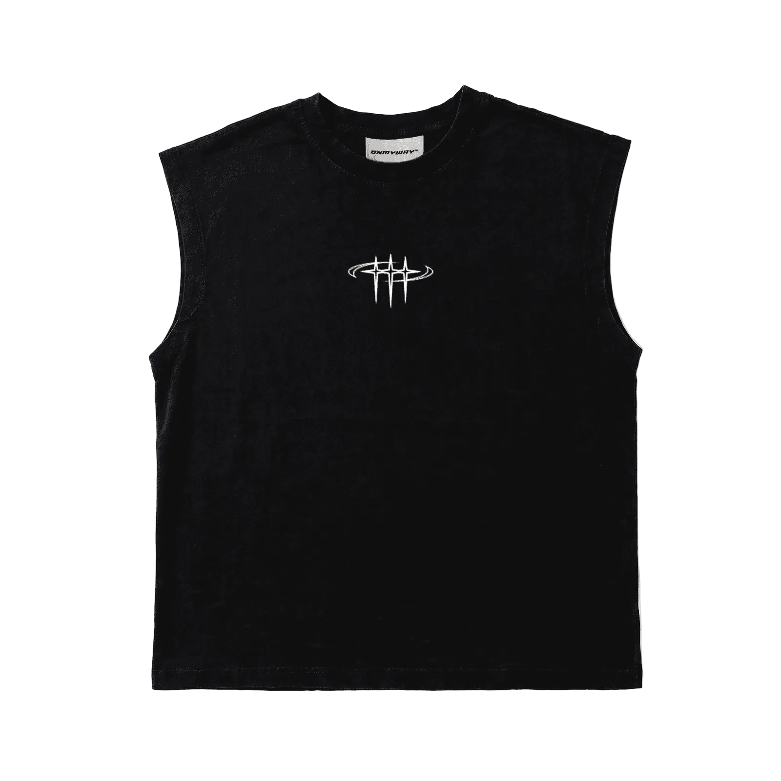 On My Way Stigma Tank Black