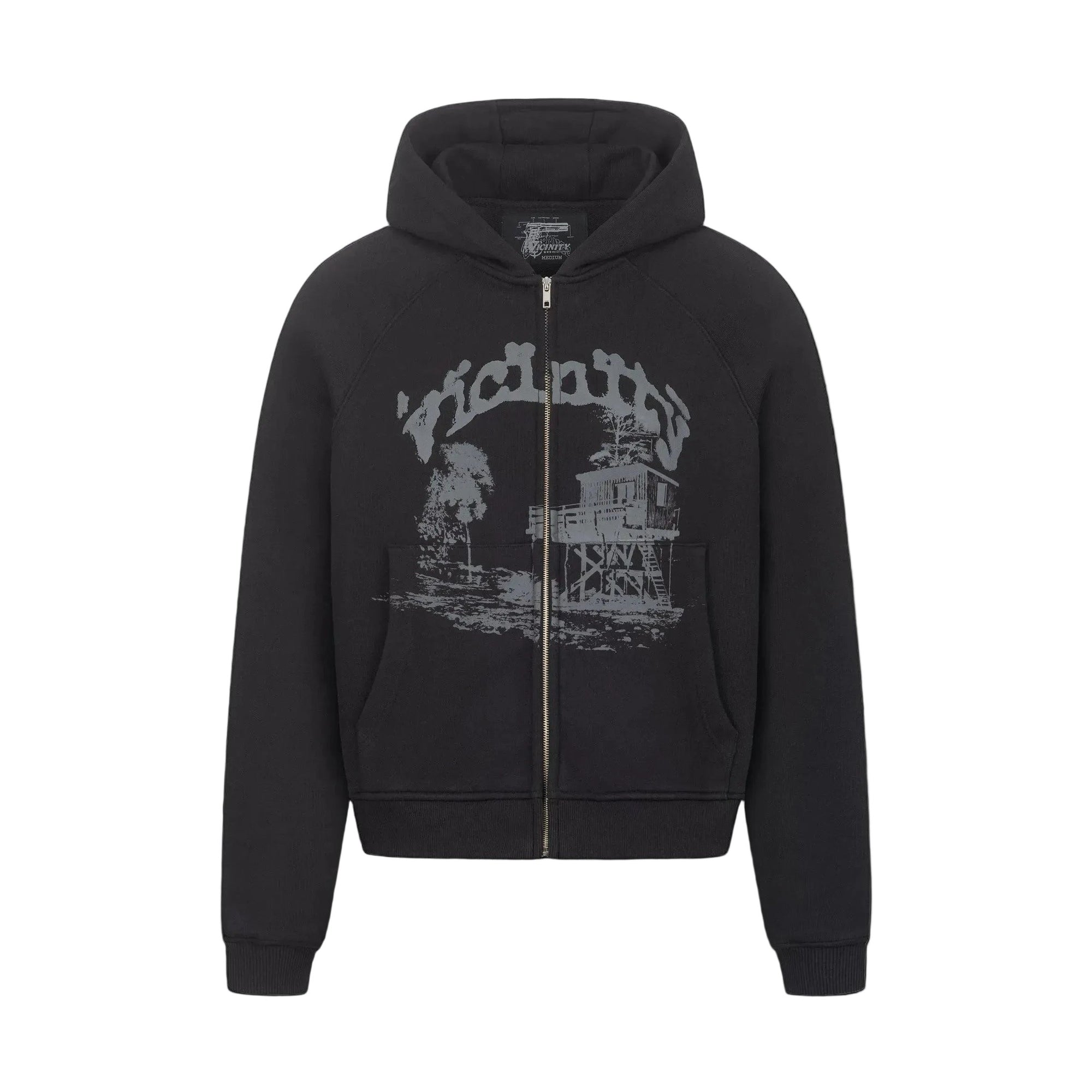 Vicinity Shooting House Zip Hoodie Black